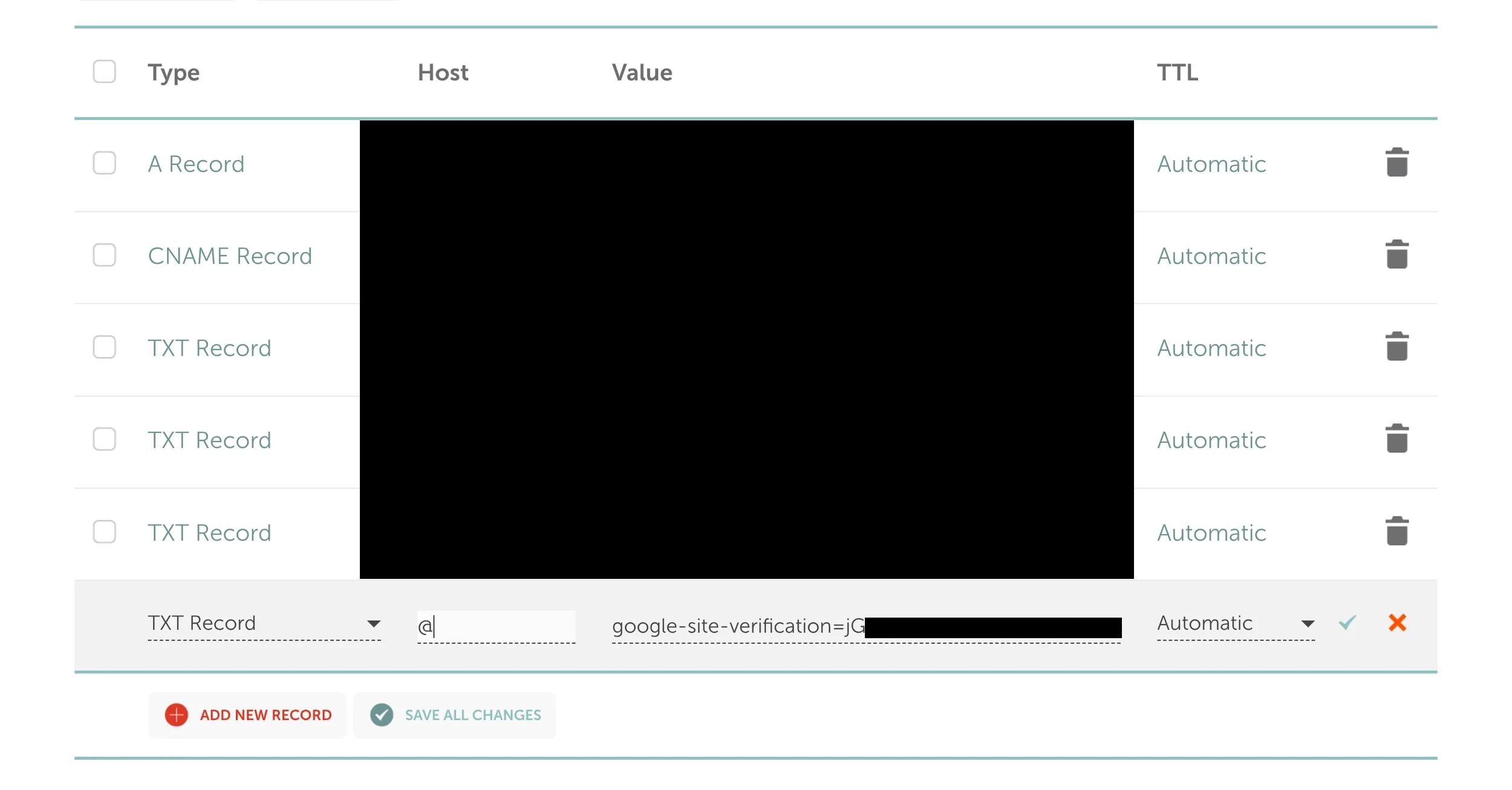 Namecheap DNS setup step 4